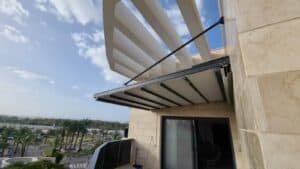 פרגולה חשמלית בקרית ים 3