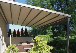 פרגולה חשמלית אלומיניום